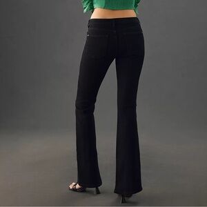 NWOT Pilcro “The Icon” Black Mid Rise Flare Jeans